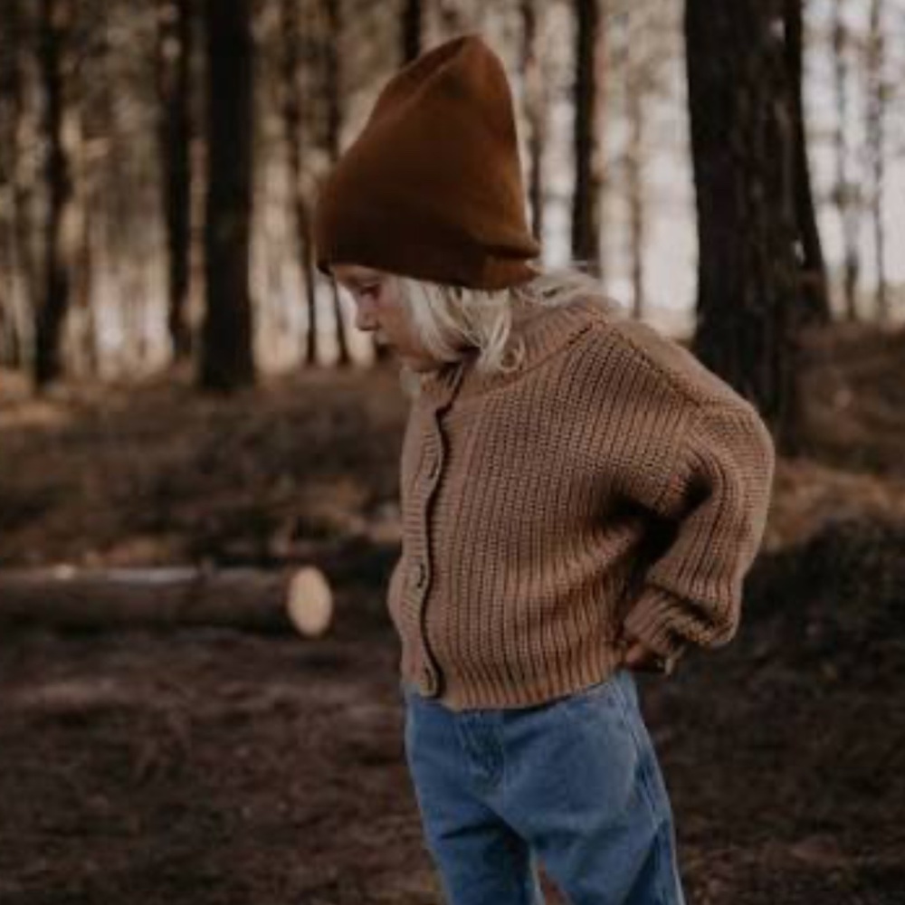 The simple folk knit beanie